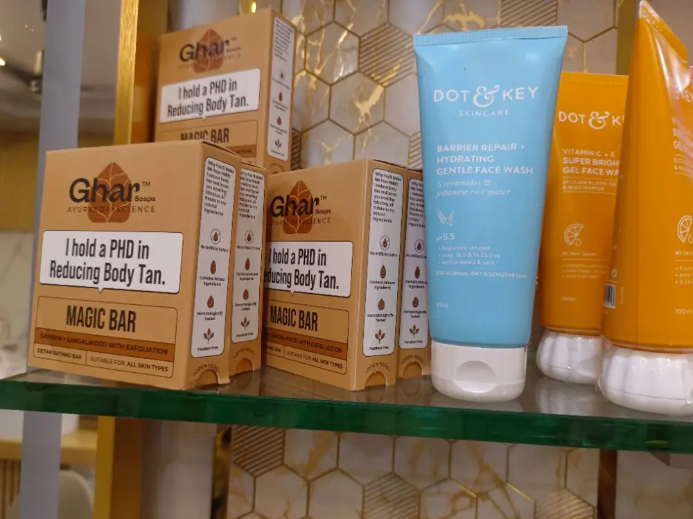 Ghar magic bar soaps and Dot & Key face washes